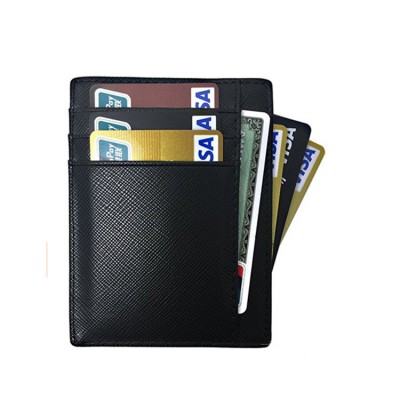 Mens Slim Leather Material Card Holder