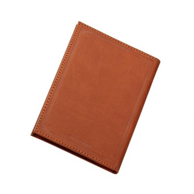 Leather Menu Holder Book Style Double Fold Menu Covers for Restaurant