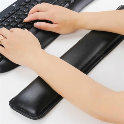 Computer keyboard wrist pad for wrist support